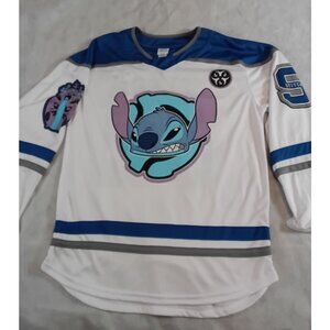 Disney Stitch Hockey Jersey Size Medium Freeze